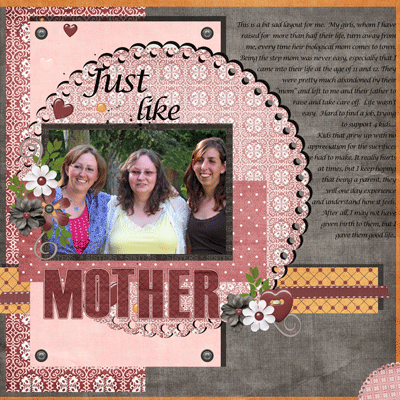 Just like mother