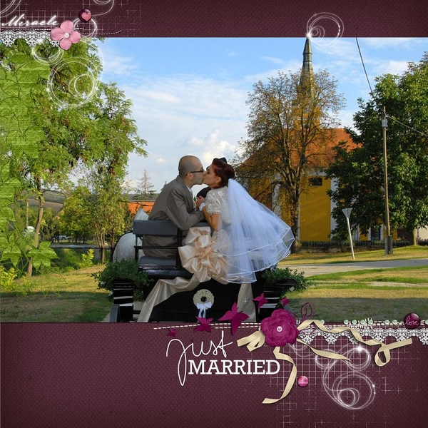just married