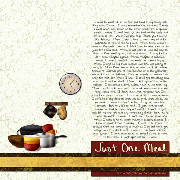 Just One Meal