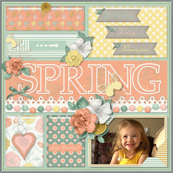 Just Peachy by Dandelion Dust Designs