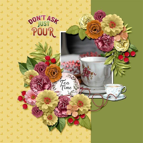 Just pour!