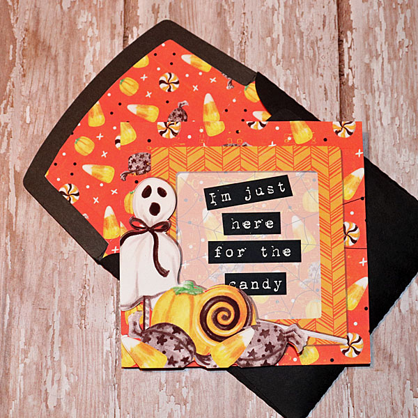 Just Say Boo Halloween card