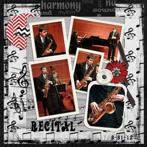 Justin's Recital