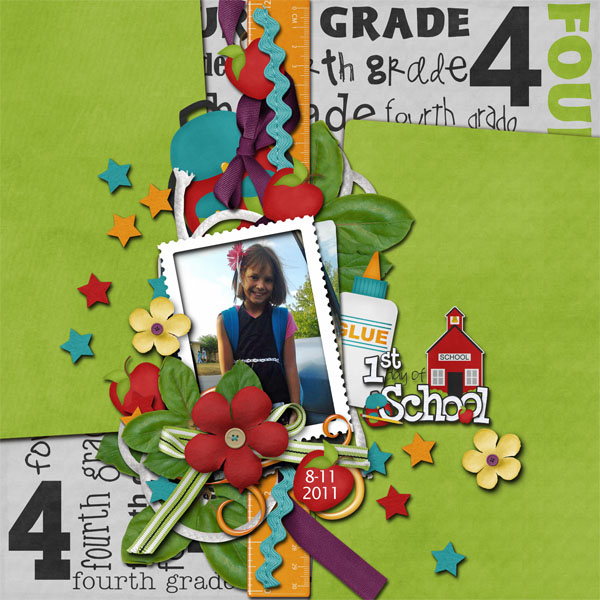 Kai First day of 4th grade