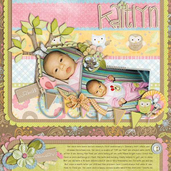 Kaitlyn 1 month