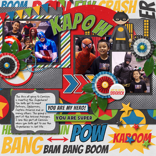 Kapow Super Heroes
