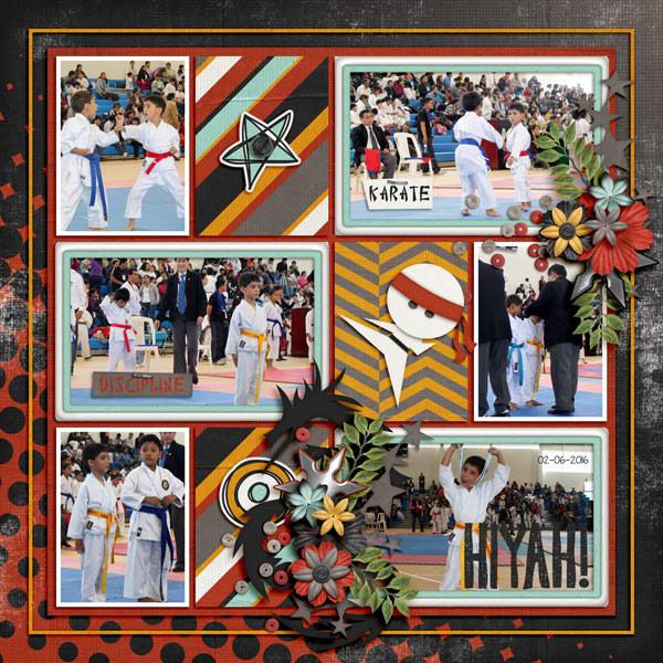 karate medals