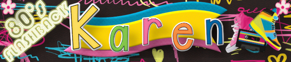 Karen's '80s siggy