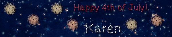 Karen's July Signature