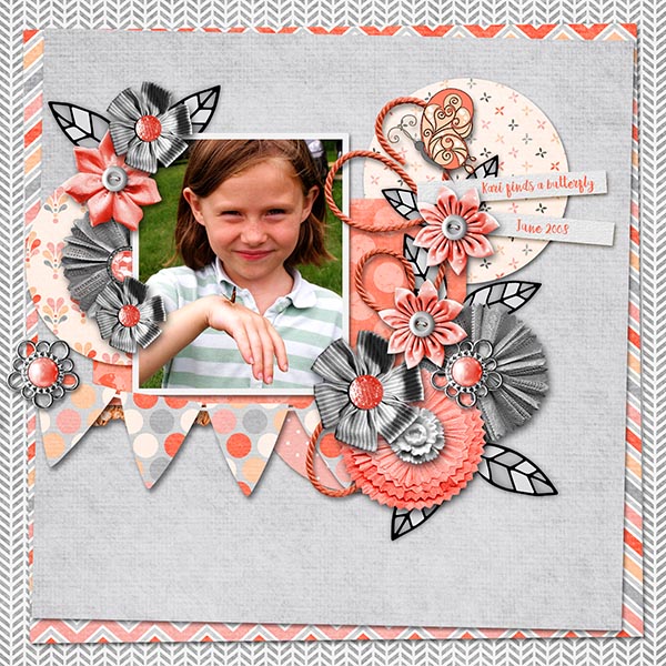 Kari and a Butterfly