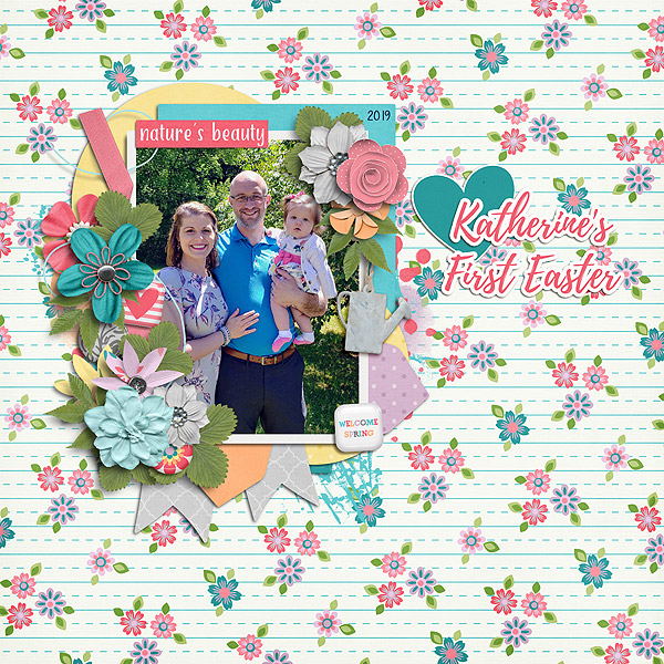 Katherine's First Easter