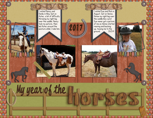 Kathi's year of the horses