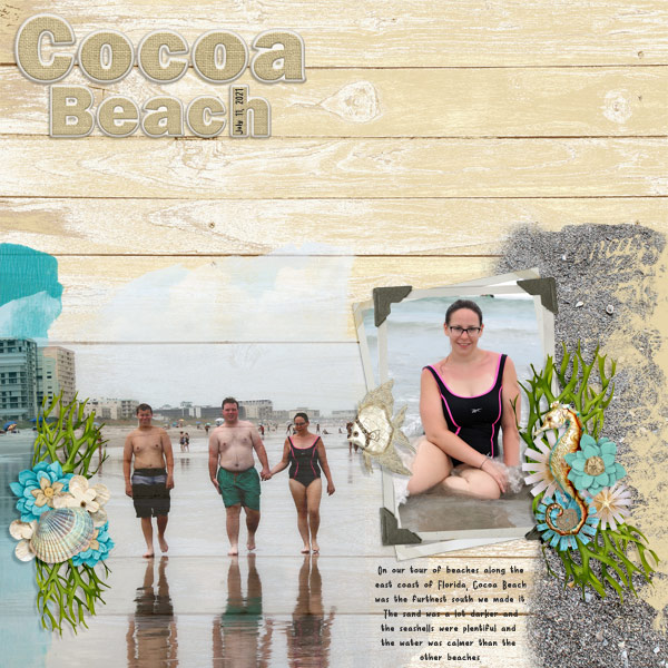 Kathryn at Cocoa Beach