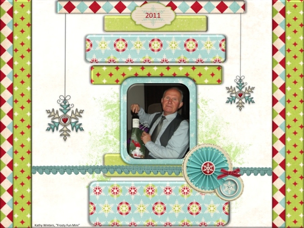 Kathy Winters, Frosty Fun, Mini Challenge