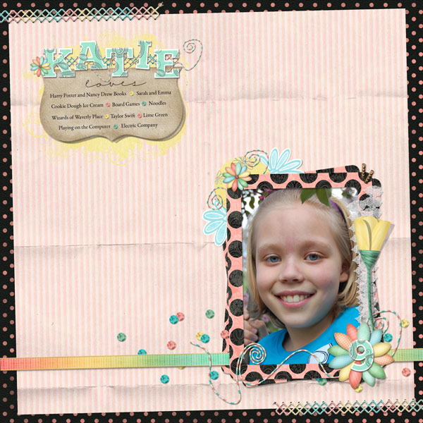 Katie at 9