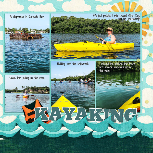 Kayaking, right side