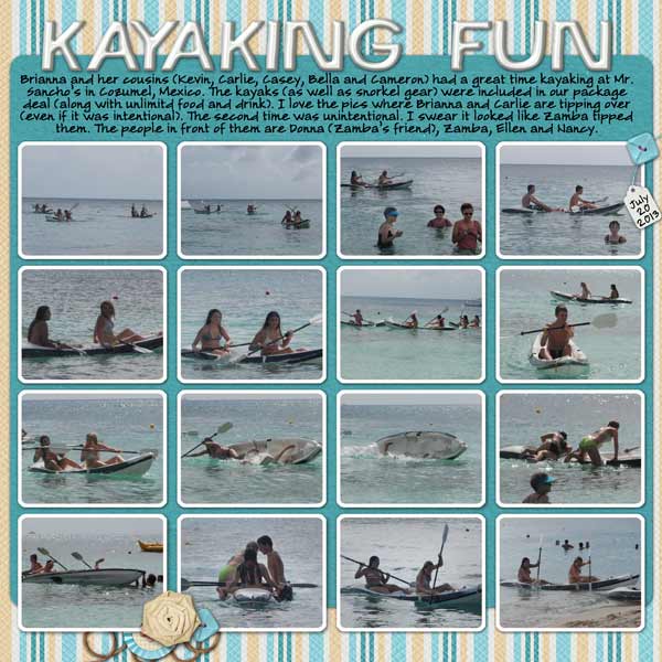 kayaking