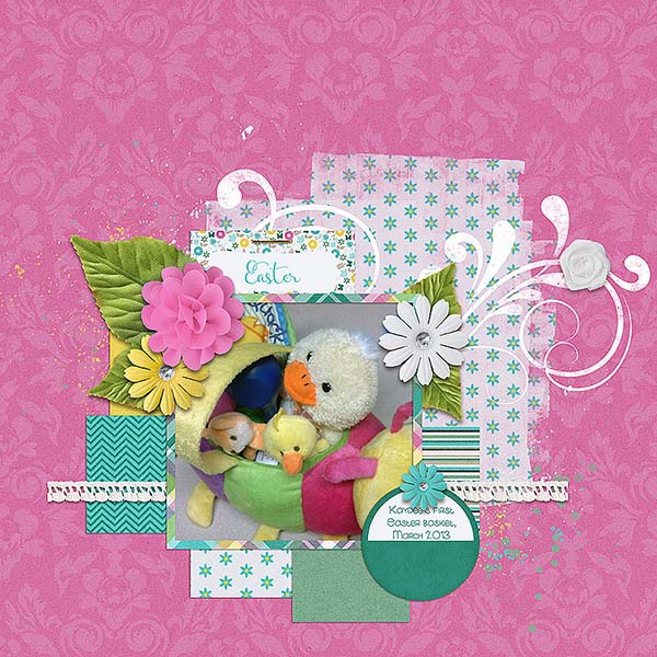 Kaydees First Easter Basket