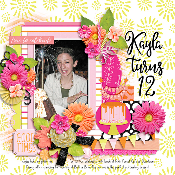 Kayla turns 12