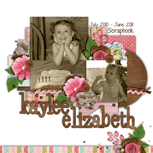 Kaylee Scrapbook Cover