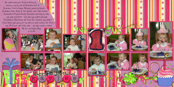 Kaylee's 1st Birthday