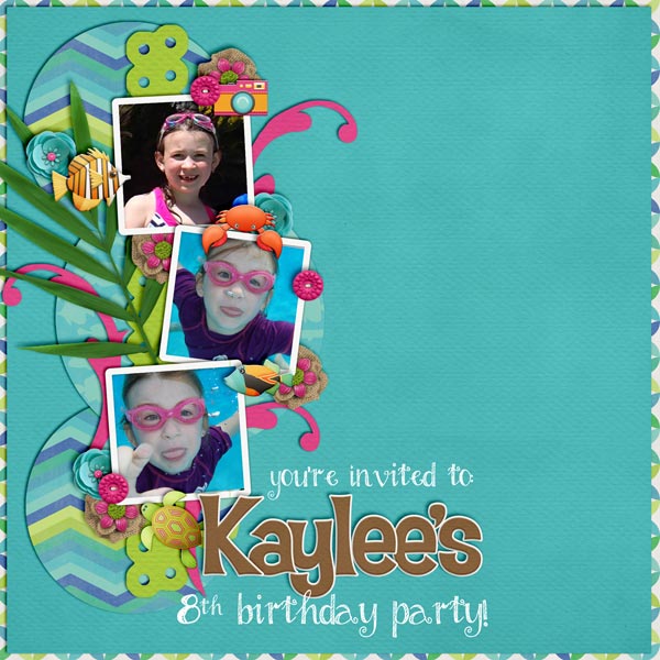 Kaylee's Birthday Invite