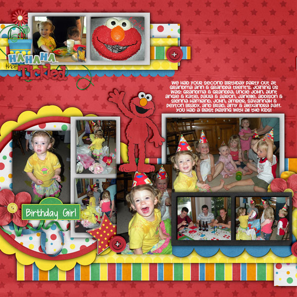 Kaylee's Elmo Party