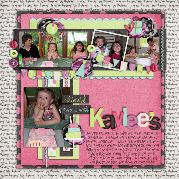 Kaylee's FOUR! page 1