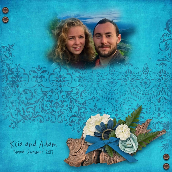 Kcia and Adam in Nepal