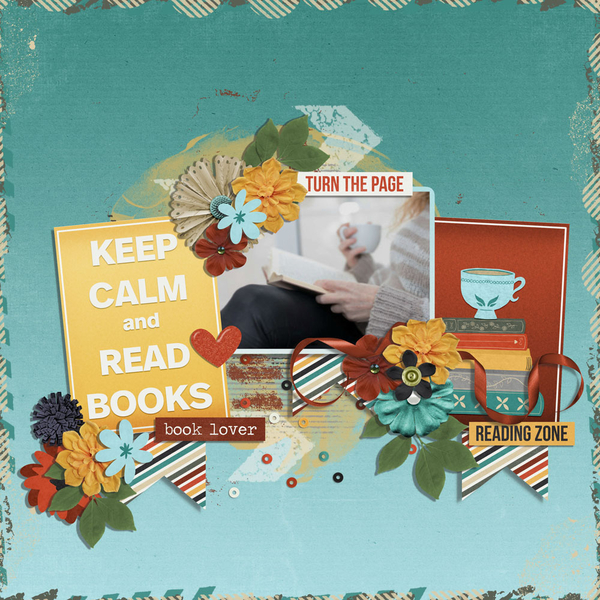 keep calm and read books