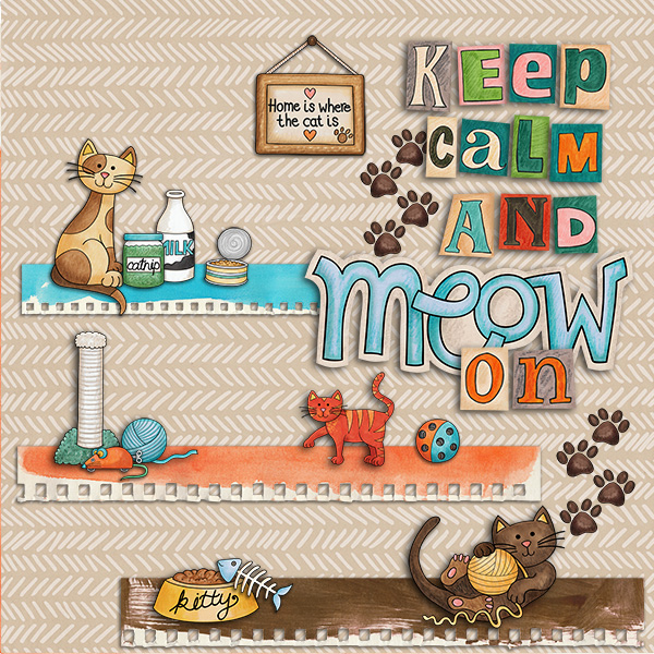 Keep Calm + Meow On