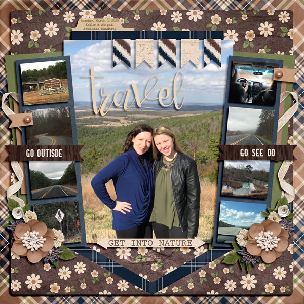 Kellie + Abigail - Arkansas day trip 3.1.20