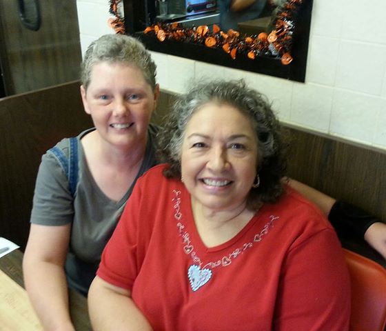 Kellie and Lydia