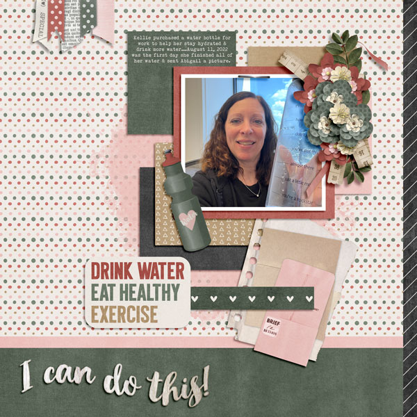 Kellie - goal to drink more water 8.22