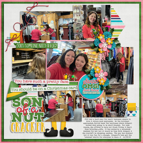 Kellie worked with Abigail on Black Friday 11.25.22