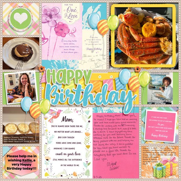 Kellie's Birthday 8.7.2023