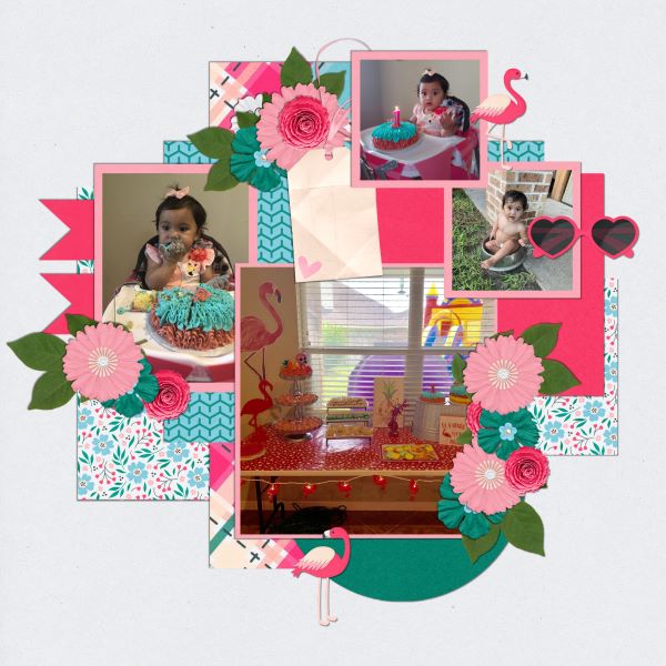 Kelsy - first birthday