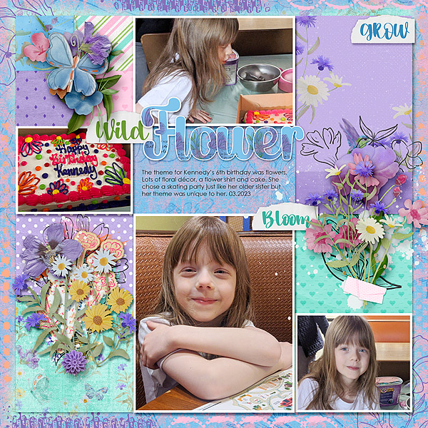 Kennedy Flower Birthday