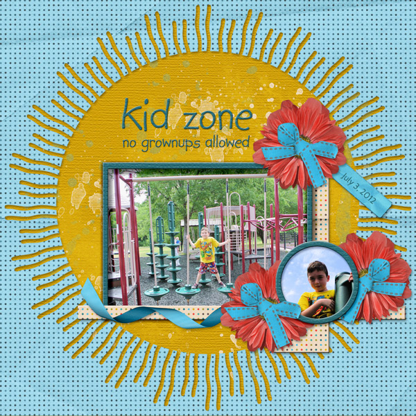 Kid zone - no grownup allowed