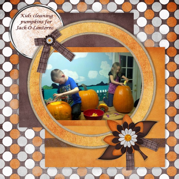 Kids and Pumpkins 1