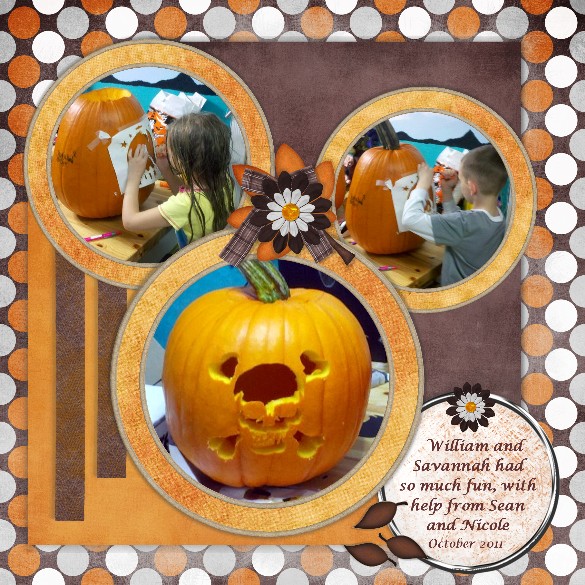 Kids and Pumpkins 2