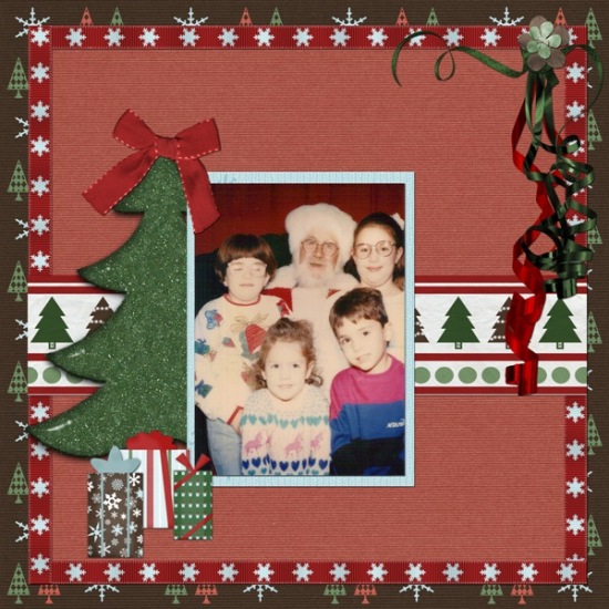 Kids and Santa