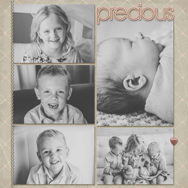 Kids b+w