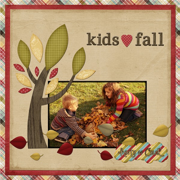Kids love fall!