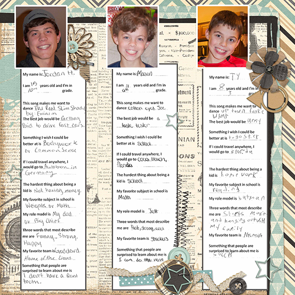 Kids questions