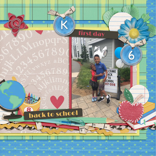 Kids Quick Pages Bundle 1, Dive Into School