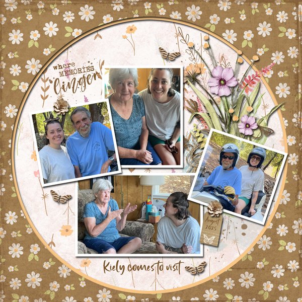 Kiely Comes to Visit