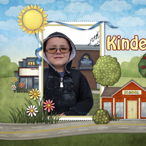 Kindergarten 2012-2013, left
