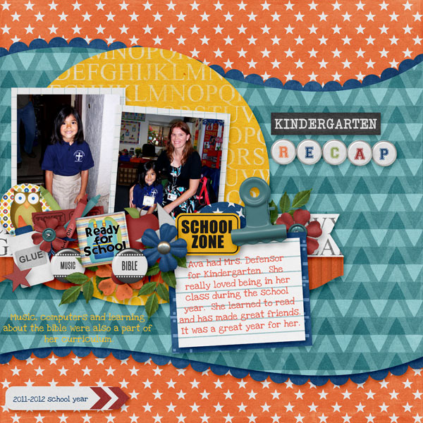 Kindergarten Recap