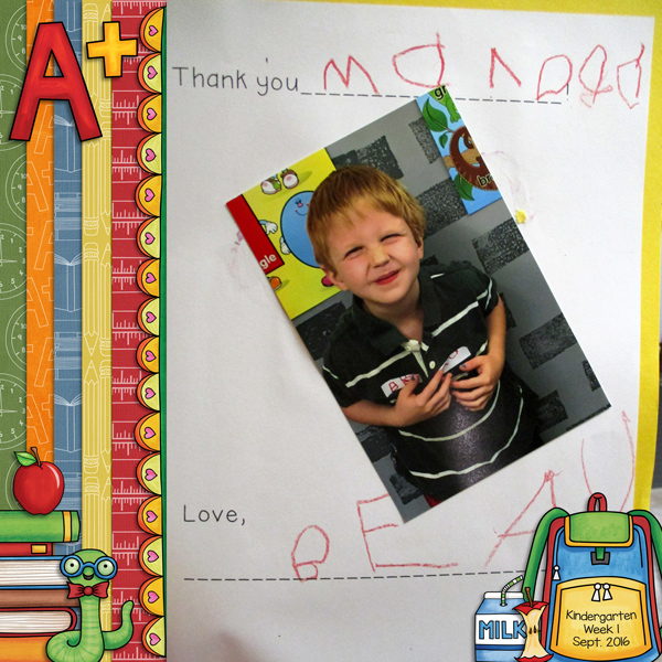 Kindergarten Week 1